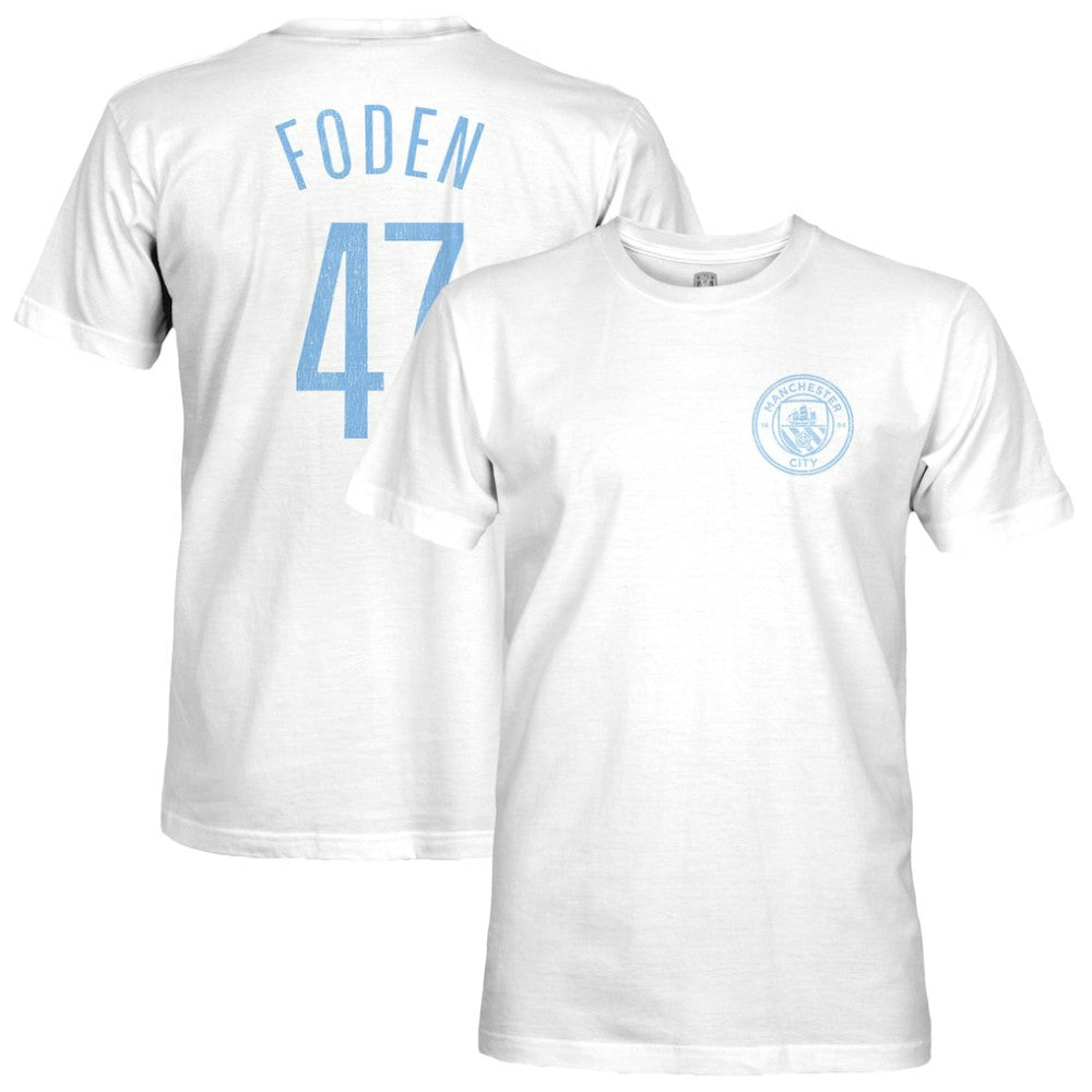 Phil Foden Manchester City 1863FC Player T-Shirt - White sale
