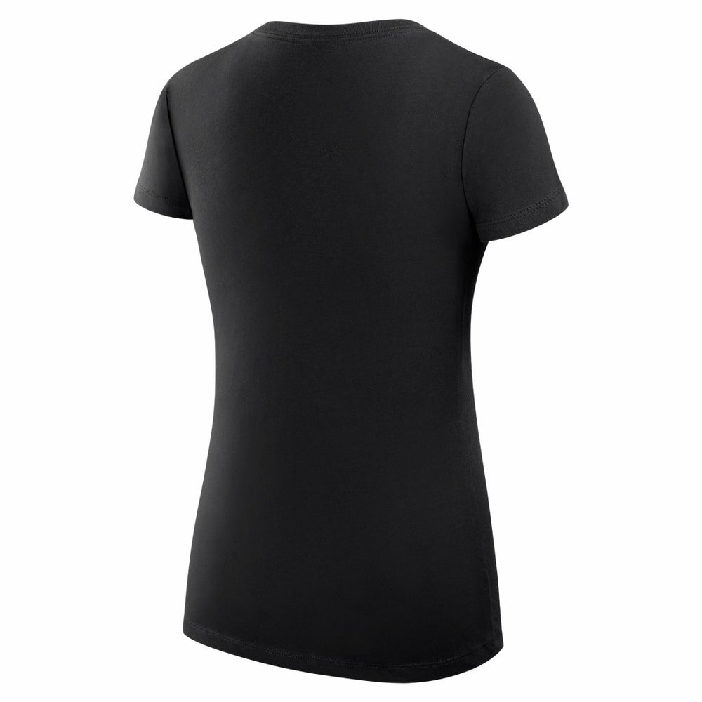Tampa Bay Buccaneers G-III 4Her by Carl Banks Women's Super-Slim Fit Lightweight Collage Team V-Neck T-Shirt - Black cheap