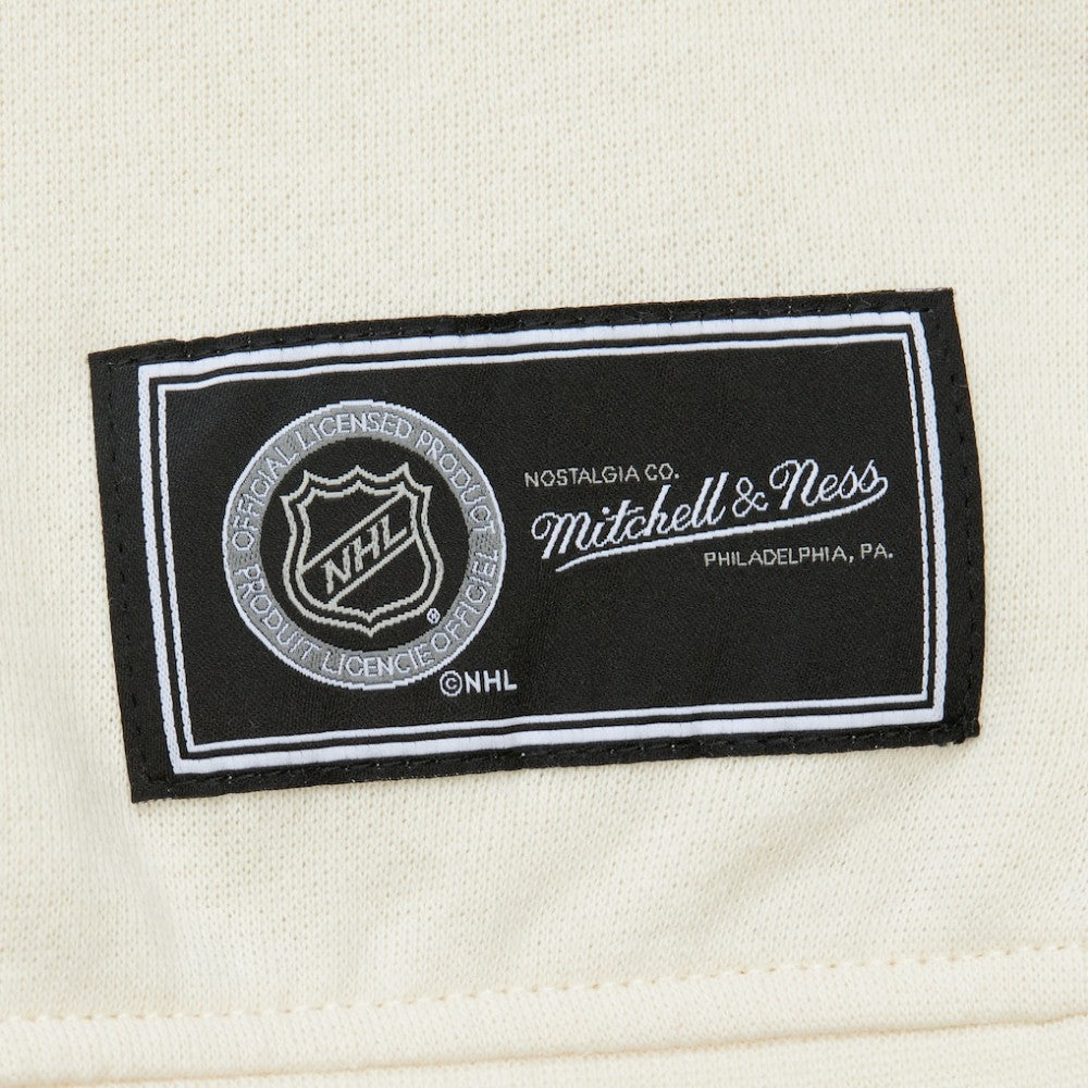 Detroit Red Wings Mitchell & Ness Women's Logo 3.0 Pullover Sweatshirt Cream