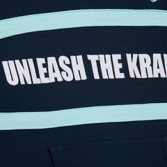 Seattle Kraken Mitchell & Ness Head Coach Slogan Pullover Hoodie Navy