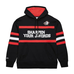 Buffalo Sabres Mitchell & Ness Head Coach Slogan Pullover Hoodie Black