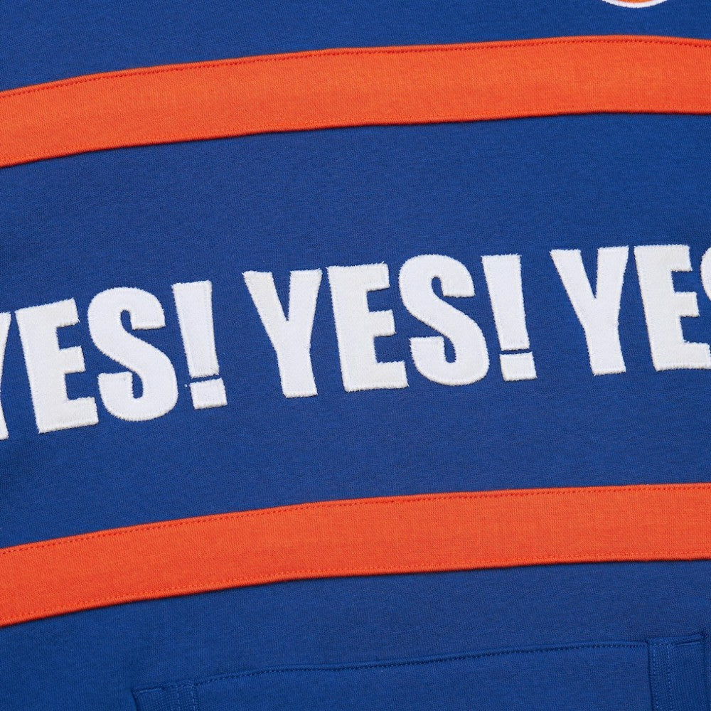 New York Islanders Mitchell & Ness Head Coach Slogan Pullover Hoodie Royal