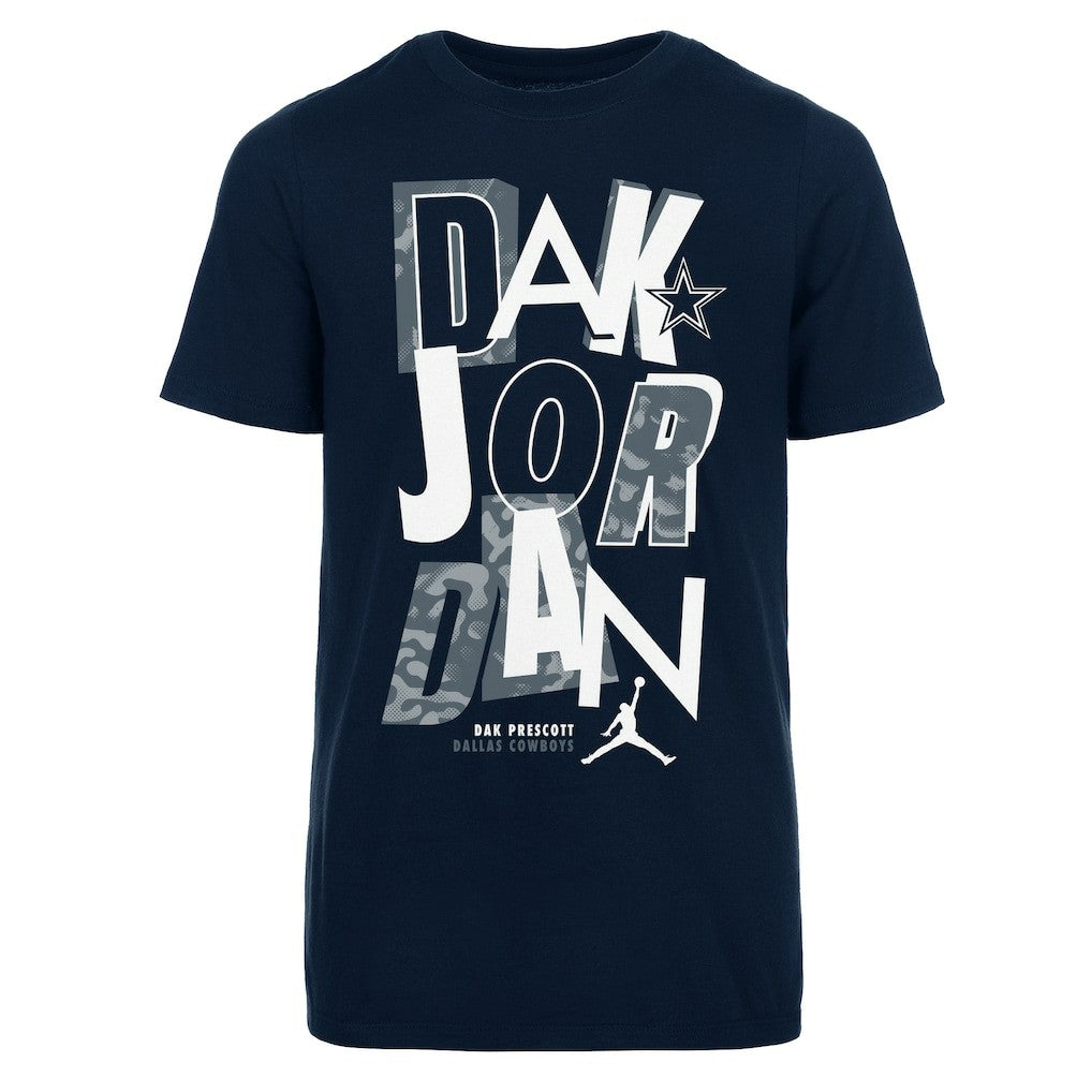 Dak Prescott Dallas Cowboys Jordan Brand Youth Fresh Player Name T-Shirt - Navy discount