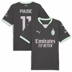 Christian Pulisic AC Milan 2024/25 Third Replica Player Jersey - Charcoal | Puma online