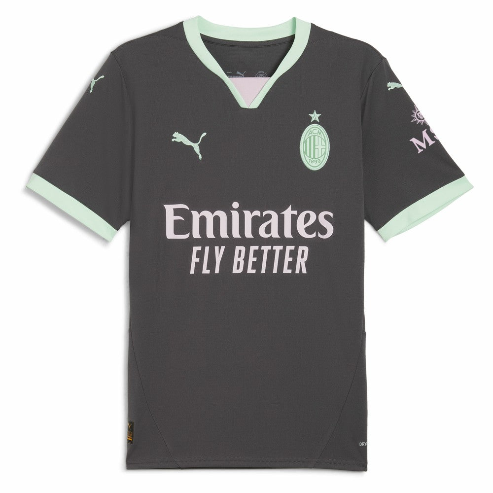 Christian Pulisic AC Milan 2024/25 Third Replica Player Jersey - Charcoal | Puma online