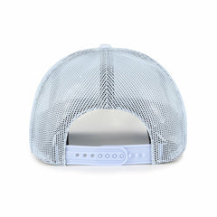 San Diego Padres Foundation Script Hitch Adjustable Trucker Hat - Light Blue | 47 brand