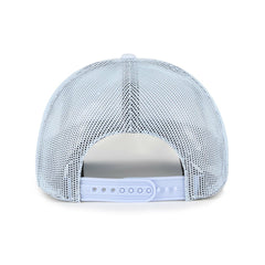 Milwaukee Brewers Foundation Script Hitch Adjustable Trucker Hat - Light Blue | 47 brand