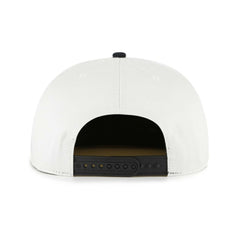 Minnesota Twins Foundation Captain Snapback Hat - White/Black | 47 brand