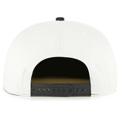Pittsburgh Pirates Foundation Captain Snapback Hat - White/Black | 47 brand
