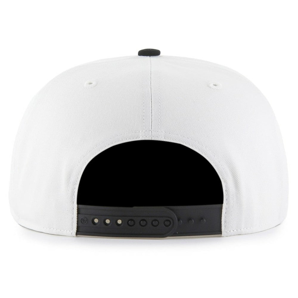 St. Louis Cardinals Foundation Captain Snapback Hat - White/Black | 47 brand