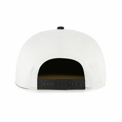 Miami Marlins Foundation Captain Snapback Hat - White/Black | 47 brand