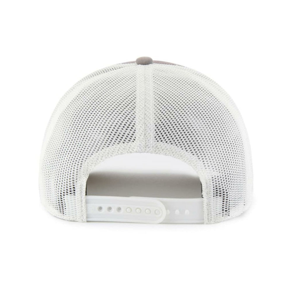 Pittsburgh Pirates Tide Sweep Rope Trucker Adjustable Hat - Gray/White | 47 brand