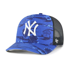 New York Yankees Fiji Trucker Adjustable Hat - Blue | 47 brand