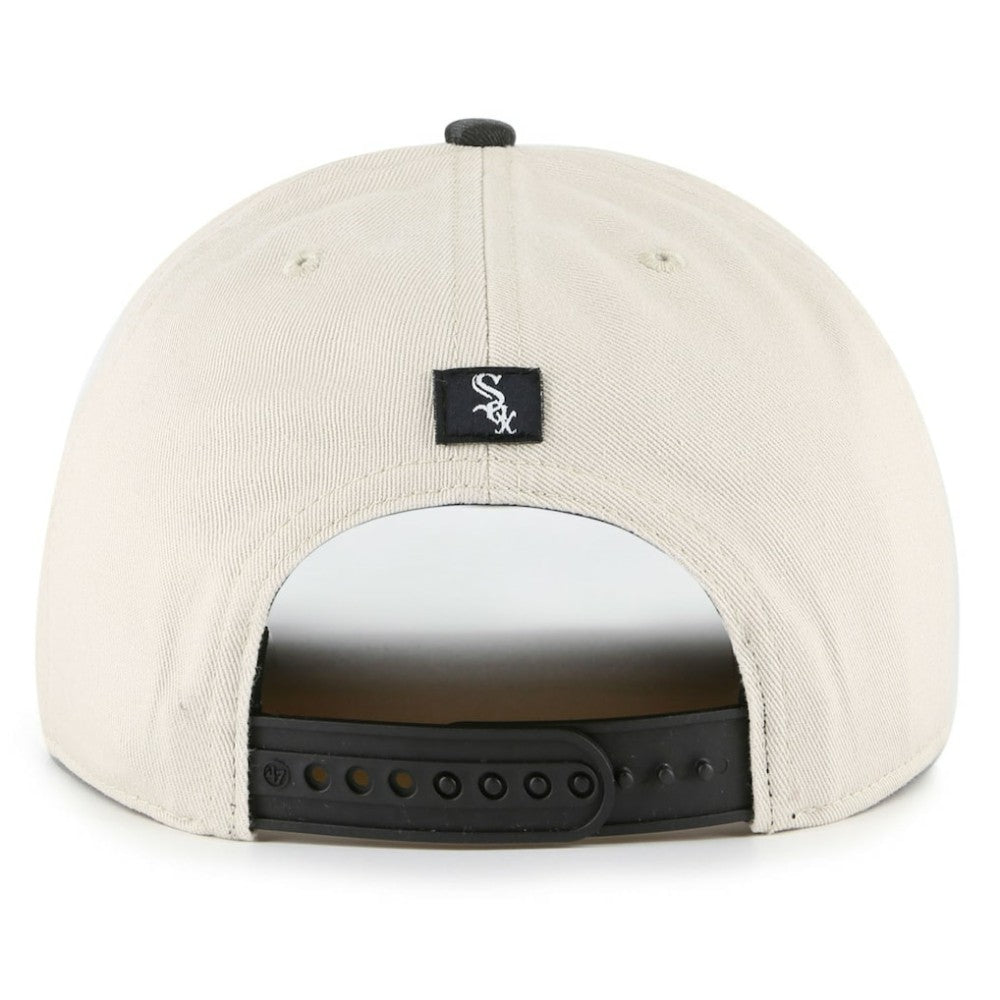 Chicago White Sox Fiji Rope Hitch Adjustable Hat - Cream/Black | 47 brand