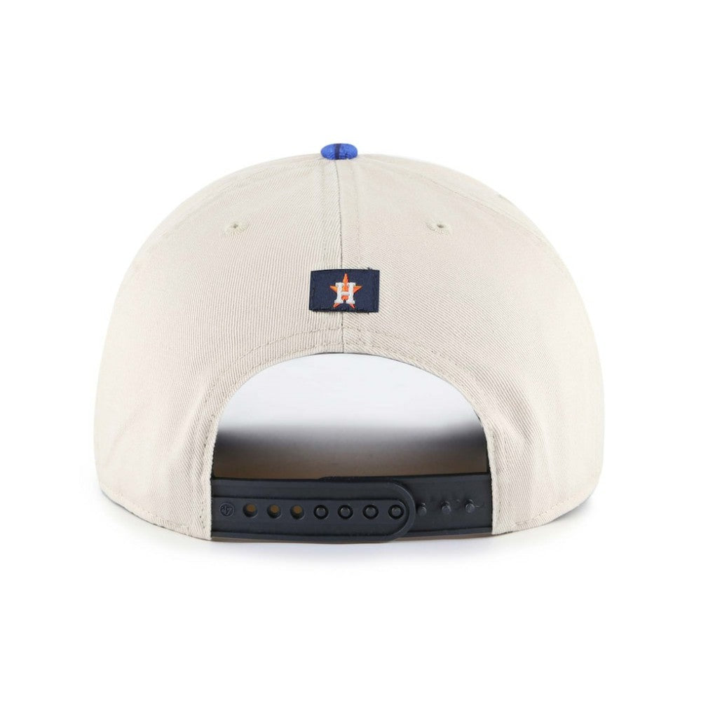 Houston Astros Fiji Rope Hitch Adjustable Hat - Cream/Navy | 47 brand