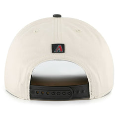 Arizona Diamondbacks Fiji Rope Hitch Adjustable Hat - Cream/Black | 47 brand