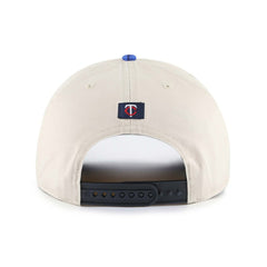 Minnesota Twins Fiji Rope Hitch Adjustable Hat - Cream/Navy | 47 brand
