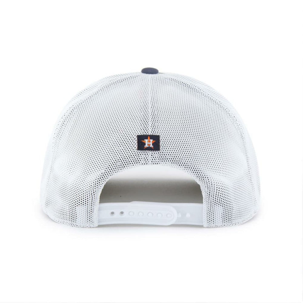 Houston Astros Scratch Adjustable Trucker Hat - Navy/White | 47 brand