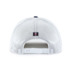 Minnesota Twins Scratch Adjustable Trucker Hat - Navy/White | 47 brand