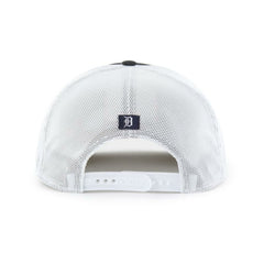 Detroit Tigers Scratch Adjustable Trucker Hat - Navy/White | 47 brand