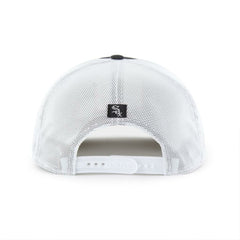 Chicago White Sox Scratch Adjustable Trucker Hat - Black/White | 47 brand