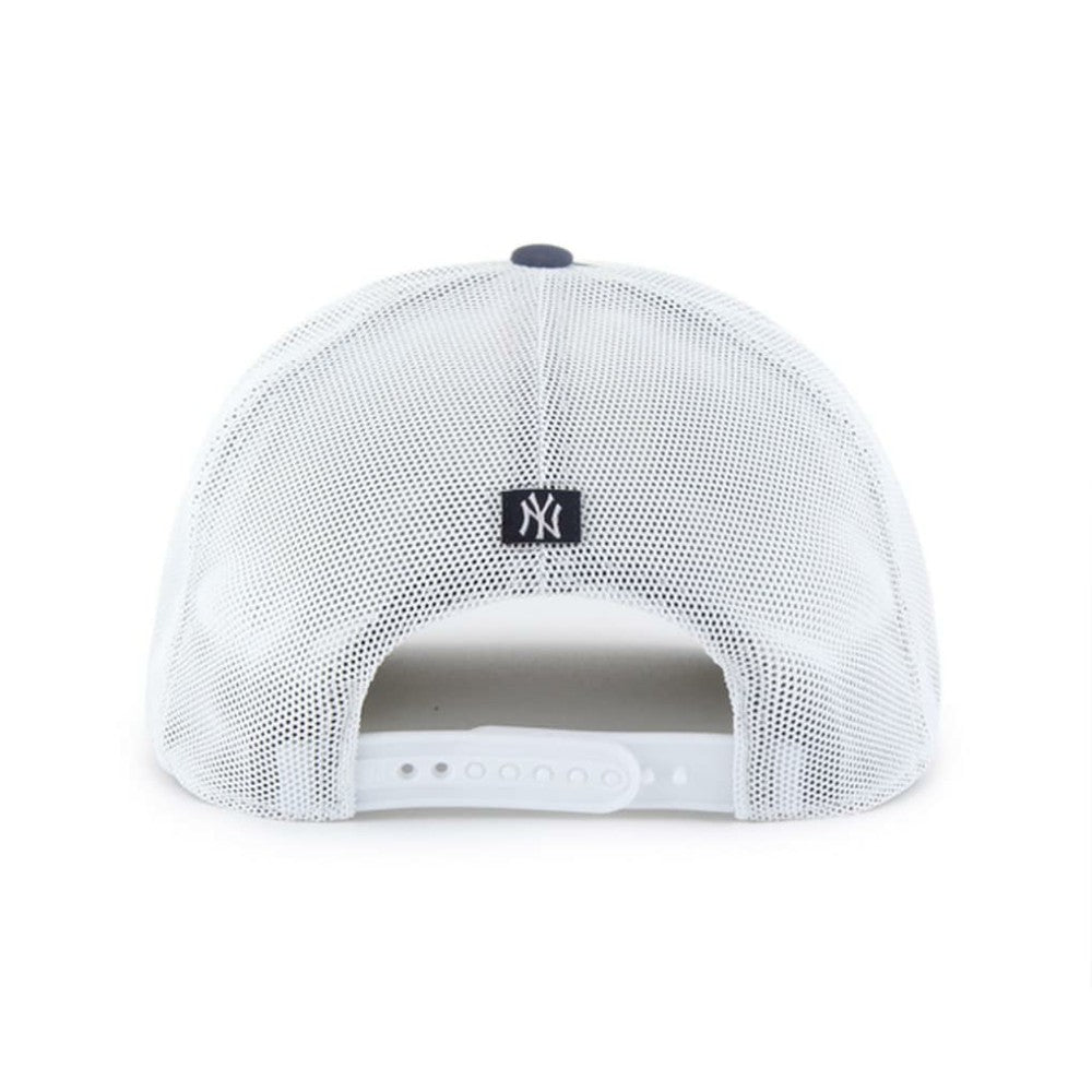 New York Yankees Scratch Adjustable Trucker Hat - Navy/White | 47 brand