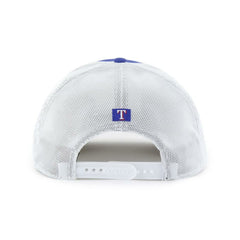 Texas Rangers Scratch Adjustable Trucker Hat - Royal/White | 47 brand