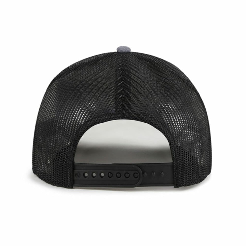 Boston Red Sox Carbon Rope Trucker Adjustable Hat - Charcoal | 47 brand
