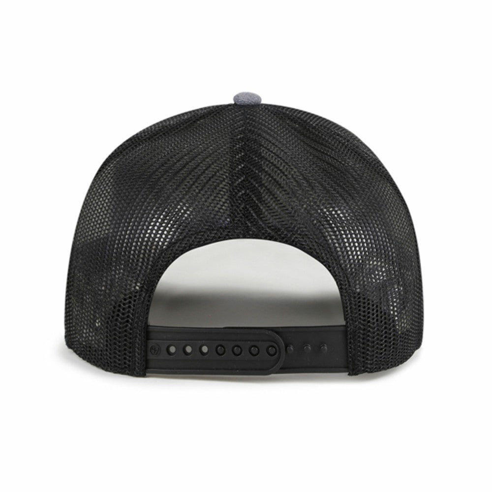 Kansas City Royals Carbon Rope Trucker Adjustable Hat - Charcoal | 47 brand