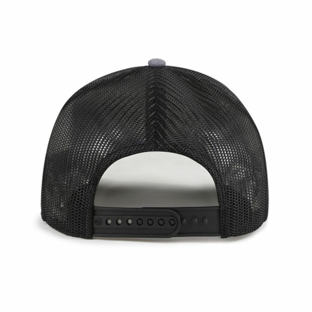 Minnesota Twins Carbon Rope Trucker Adjustable Hat - Charcoal | 47 brand