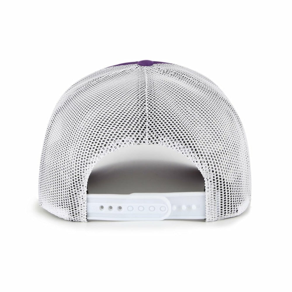 Colorado Rockies Meander Foam Trucker Snapback Hat - Purple | 47 brand