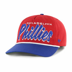 Philadelphia Phillies Dropshadow Rope Hitch Adjustable Hat - Red | 47 brand