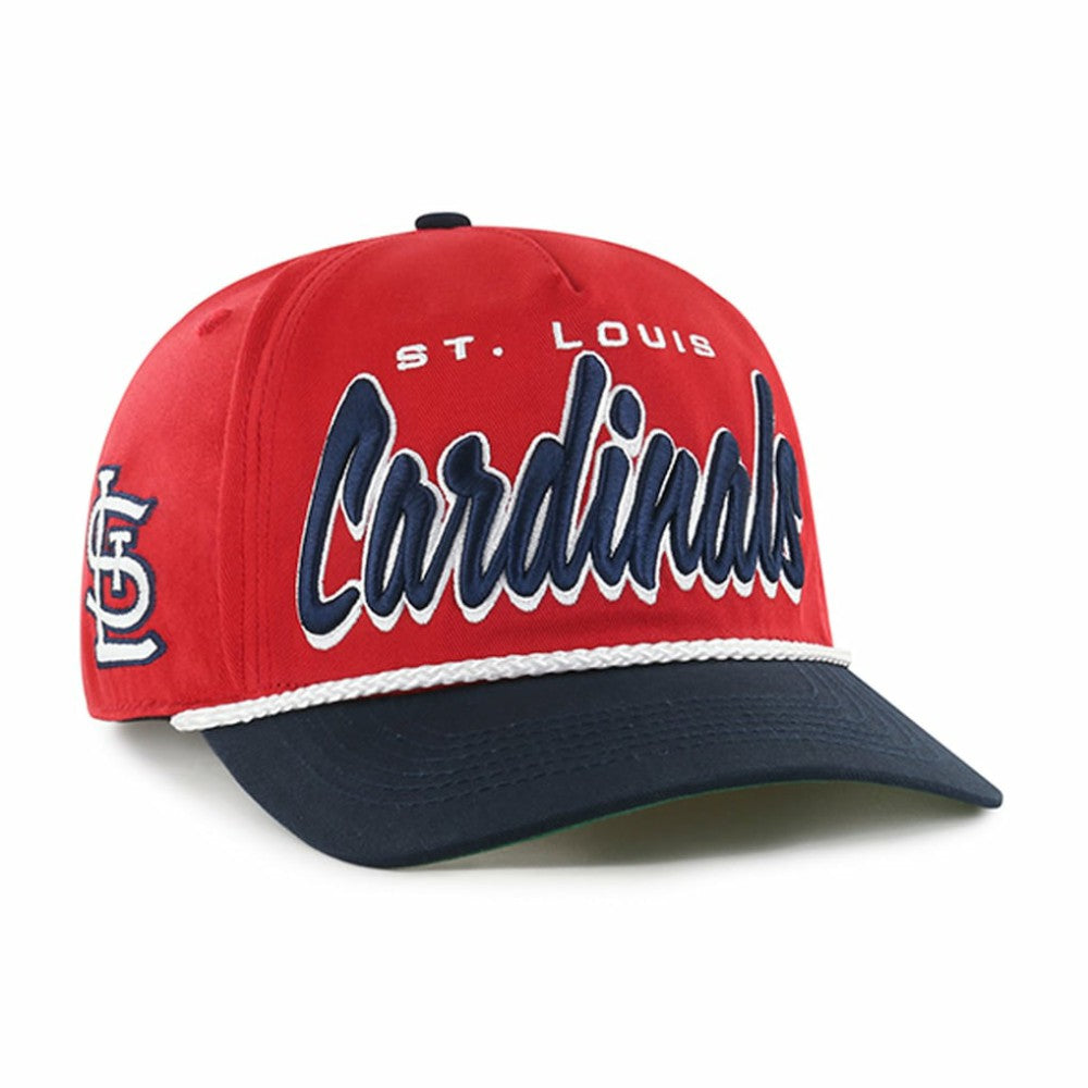 St. Louis Cardinals Dropshadow Rope Hitch Adjustable Hat - Red | 47 brand