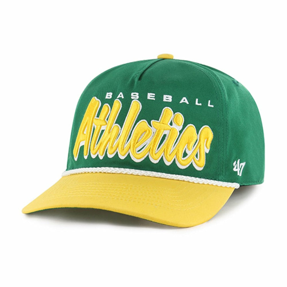 Athletics Dropshadow Rope Hitch Adjustable Hat - Kelly Green | 47 brand