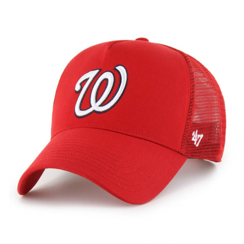 Washington Nationals Ballpark Offside Adjustable Trucker Hat - Red | 47 brand
