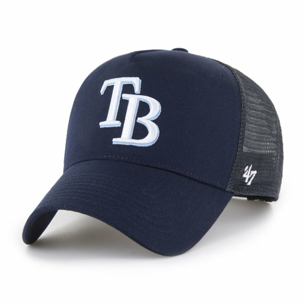 Tampa Bay Rays Ballpark Offside Adjustable Trucker Hat - Navy | 47 brand