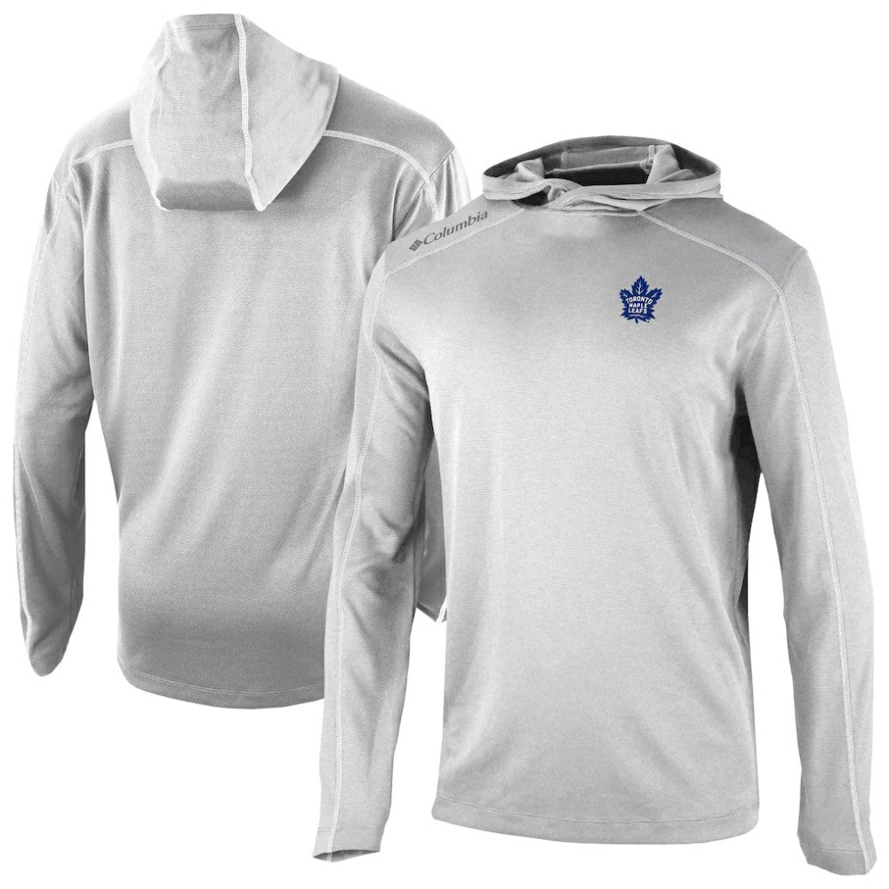 Toronto Maple Leafs Columbia Shotgun Omni-Wick Pullover Hoodie Gray