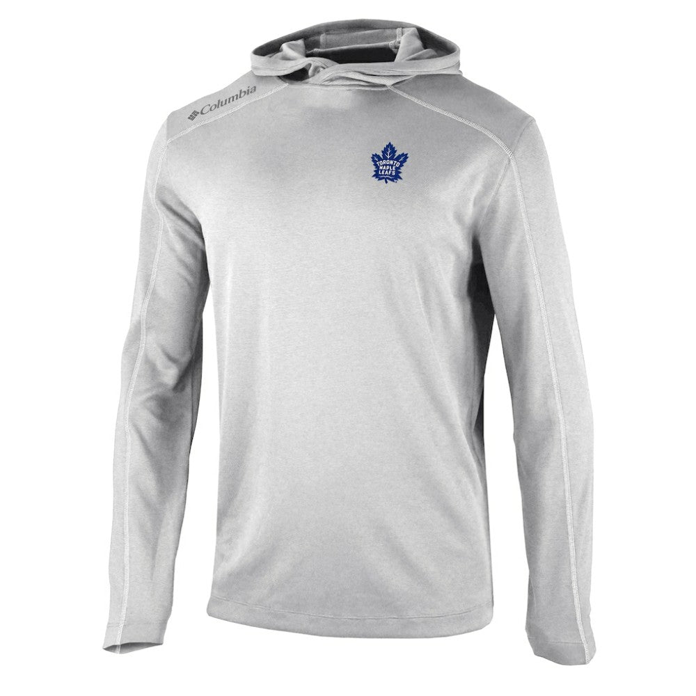 Toronto Maple Leafs Columbia Shotgun Omni-Wick Pullover Hoodie Gray