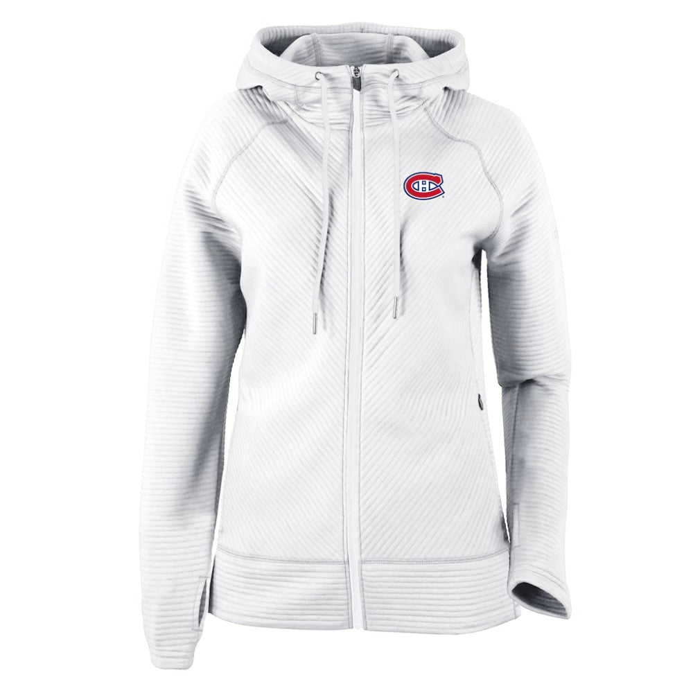 Montreal Canadiens Columbia Omni-Wick Pack It Up Full-Zip Jacket White