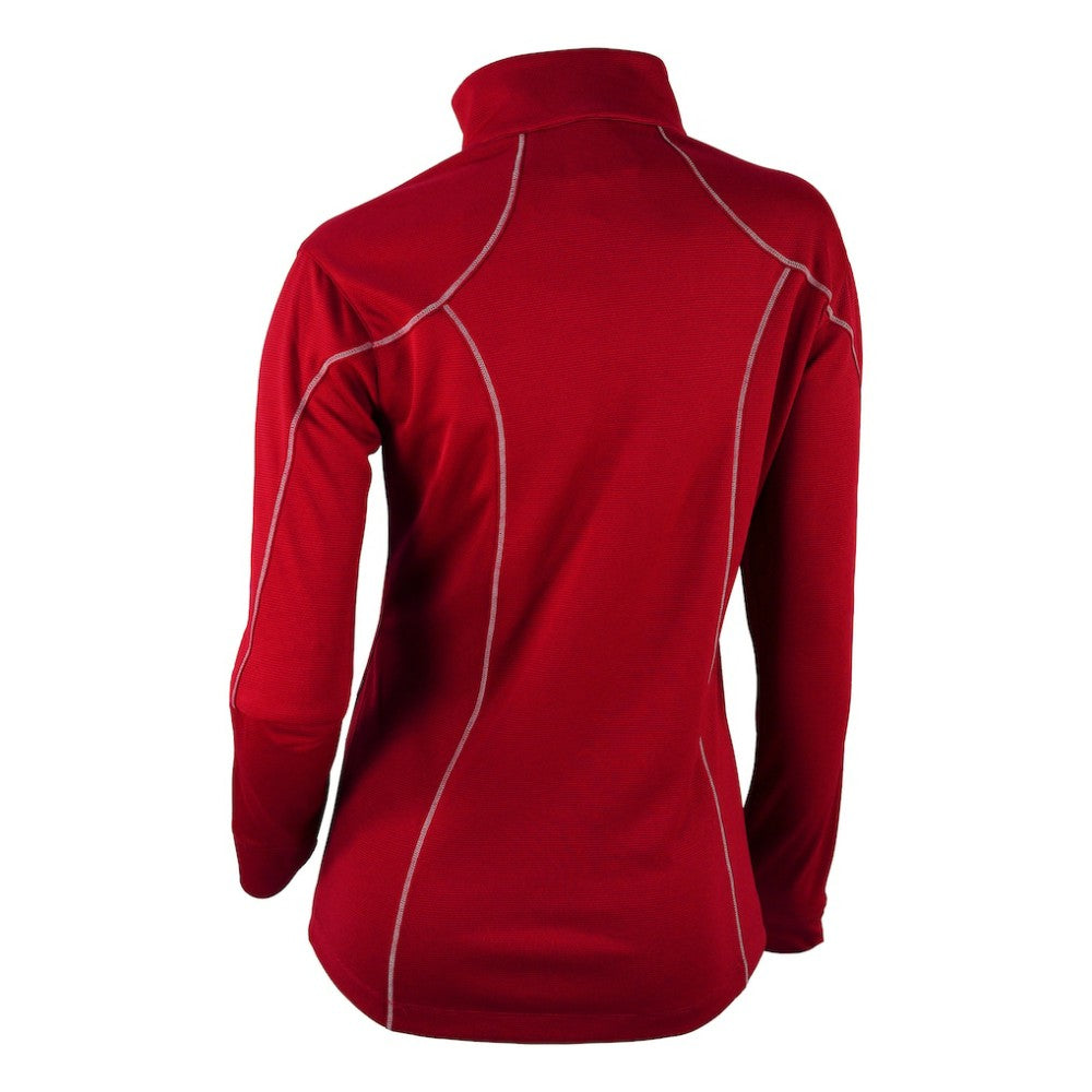 Calgary Flames Columbia Women's Omni-Wick Shotgun 2.0 Quarter-Zip Pullover Top Red