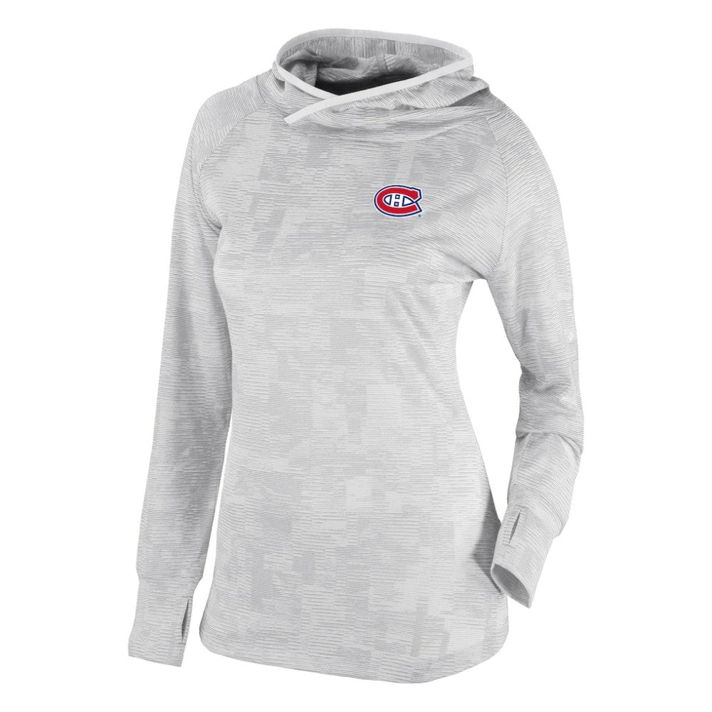 Montreal Canadiens Columbia Women's Omni-Wick Sunday Ball Pullover Hoodie White
