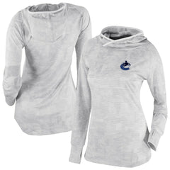 Vancouver Canucks Columbia Women's Omni-Wick Sunday Ball Pullover Hoodie White