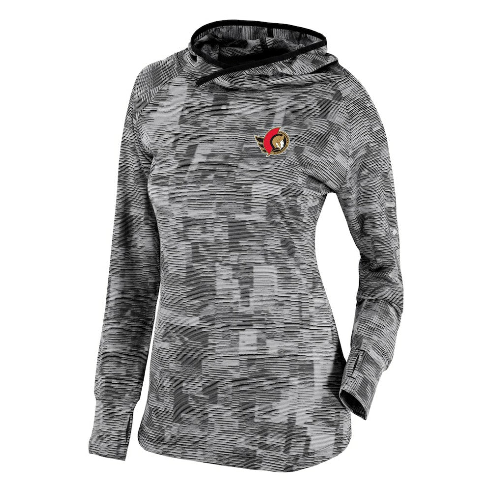 Ottawa Senators Columbia Women's Omni-Wick Sunday Ball Pullover Hoodie Black