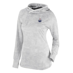 Edmonton Oilers Columbia Women's Omni-Wick Sunday Ball Pullover Hoodie White