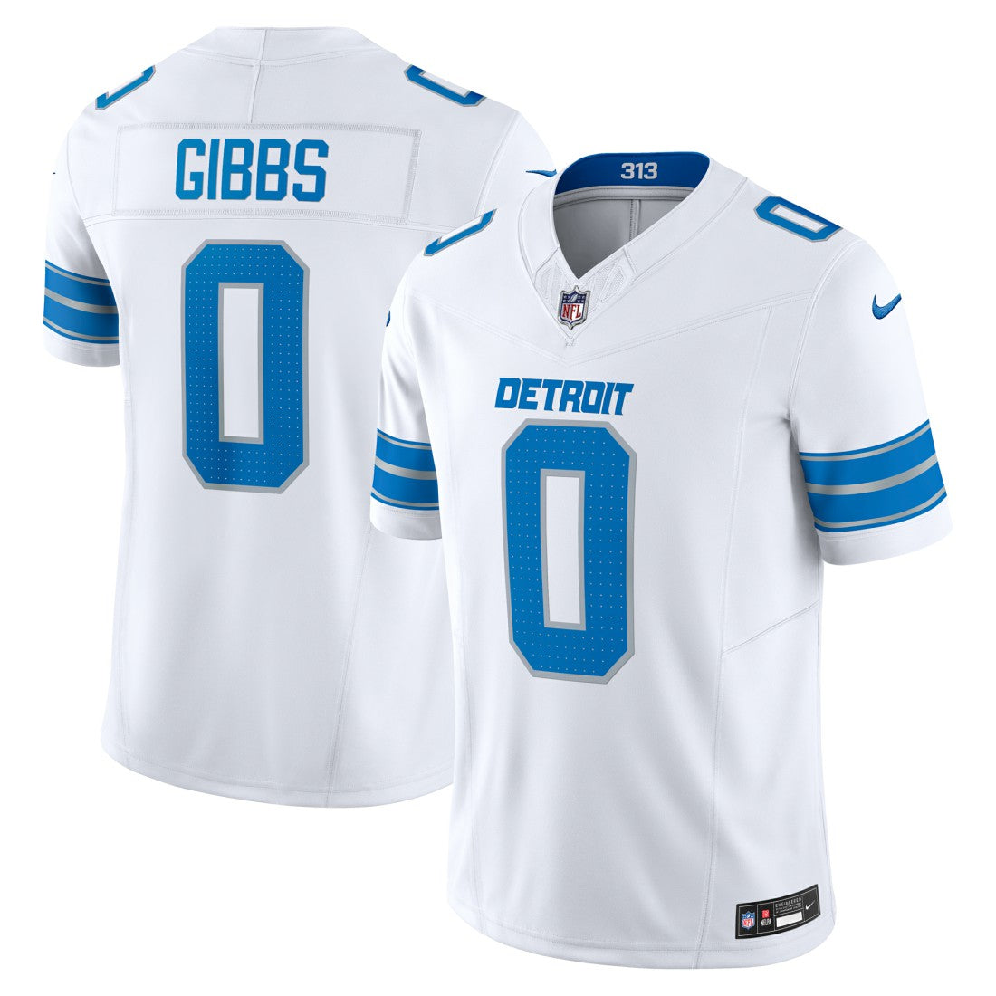 Jahmyr Gibbs Detroit Lions Vapor F.U.S.E. Limited Jersey - White | Nike cheap