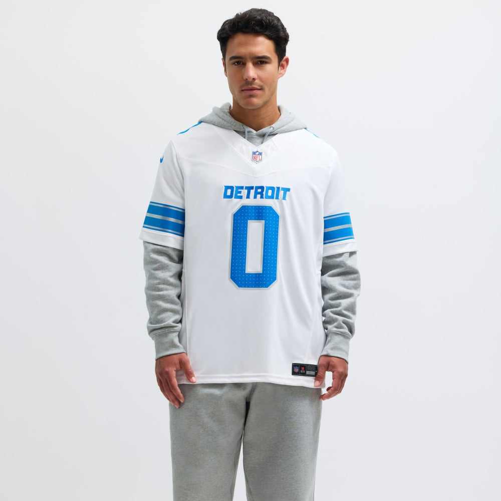Jahmyr Gibbs Detroit Lions Vapor F.U.S.E. Limited Jersey - White | Nike cheap