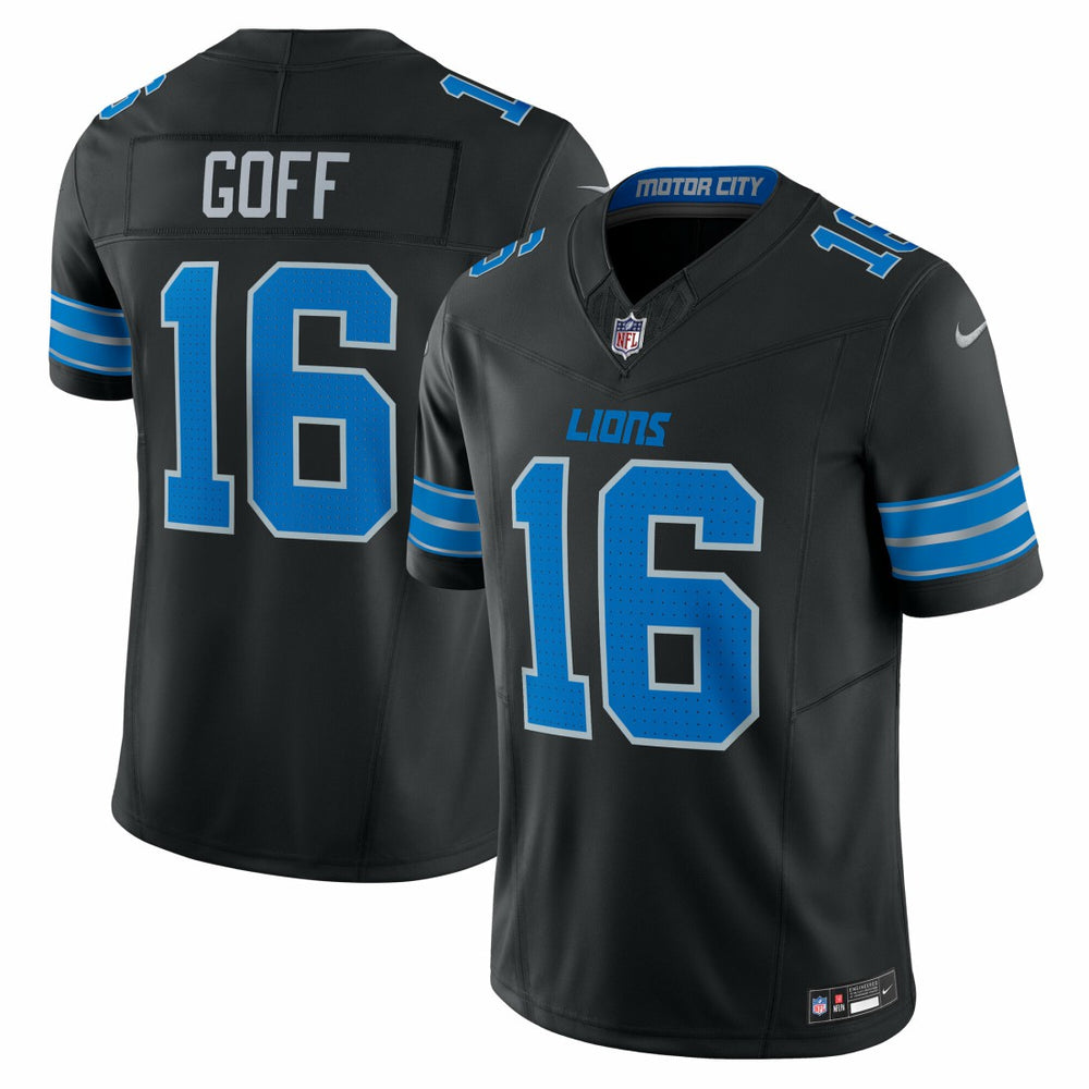 Jared Goff Detroit Lions Vapor F.U.S.E. Limited Jersey - Black | Nike online