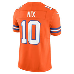 Bo Nix Denver Broncos Vapor F.U.S.E. Limited Jersey - Orange | Nike on sale