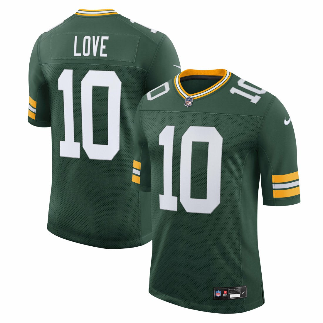 Jordan Love Green Bay Packers Team Vapor Untouchable Limited Jersey - Green | Nike discount
