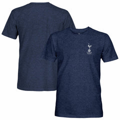 Tottenham Hotspur 1863FC Left Mono Badge Vintage Tri-Blend T-Shirt - Navy for sale
